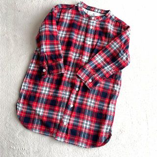 ムジルシリョウヒン(MUJI (無印良品))の美品！！無印・チェックシャツ(Tシャツ/カットソー)