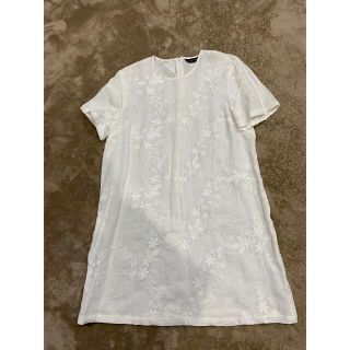 ザラ(ZARA)のZARA 刺繍ワンピース(ひざ丈ワンピース)