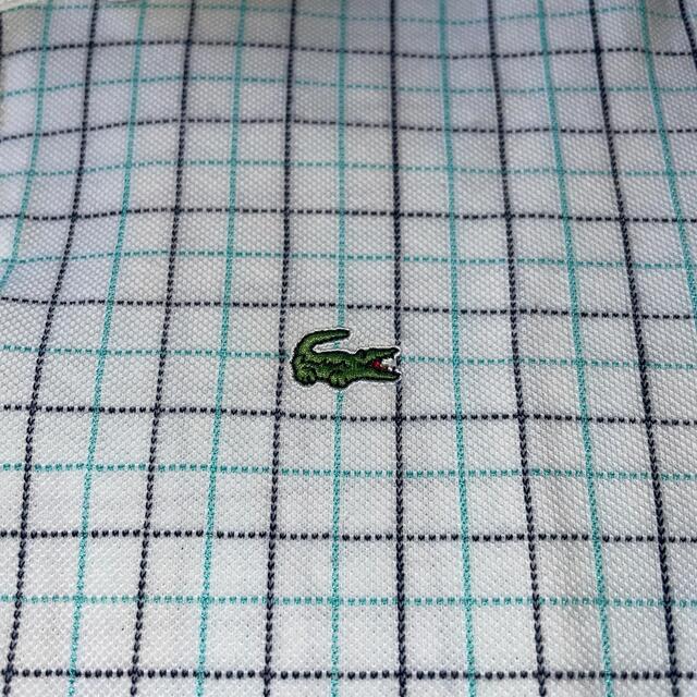 LACOSTE(ラコステ)のLACOSTE ラコステ ポロシャツ 日本製 色 ホワイト レディース  S レディースのトップス(ポロシャツ)の商品写真