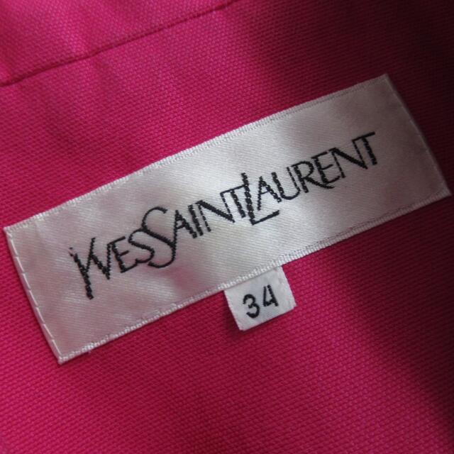 Saint Laurent(サンローラン)の専用 YVES SAINT LAURENT テーラード ジャケット レトロ S レディースのジャケット/アウター(テーラードジャケット)の商品写真