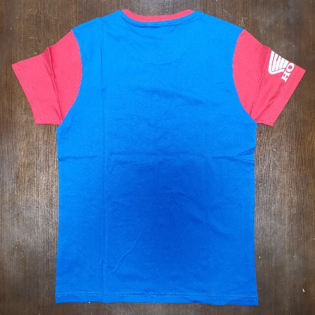 GU(ジーユー)の[未使用品] GU×HONDA Tシャツ ブルー/レッド Sサイズ メンズのトップス(Tシャツ/カットソー(半袖/袖なし))の商品写真