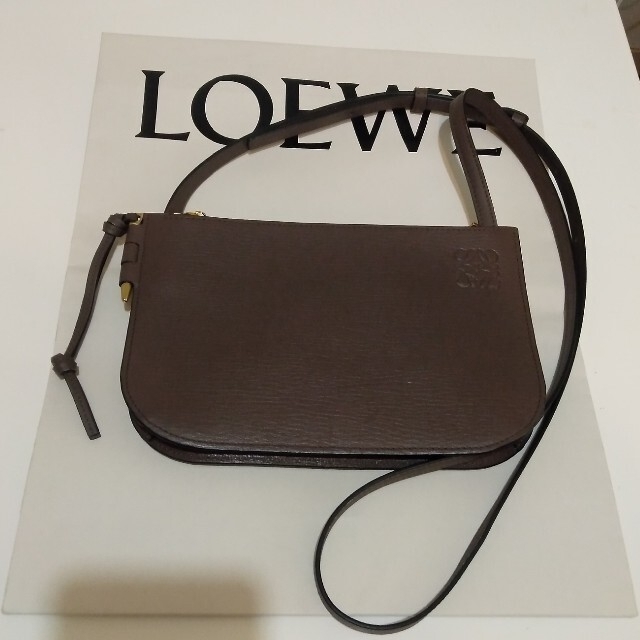 高級品市場 LOEWE naロエベゲートダブルジップポーチ - ショルダー