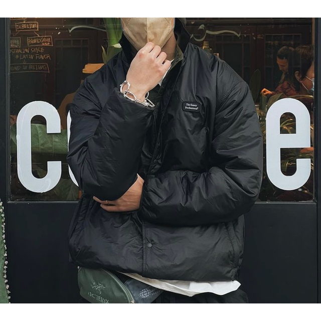 メンズENNOY NYLON COACH JACKET L コーチジャケット - ナイロンジャケット