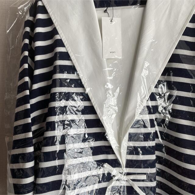 yori セーラーカットソー ネイビー  レディースのトップス(Tシャツ(長袖/七分))の商品写真