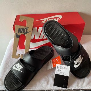 ナイキ(NIKE)のNIKE ベナッシ BENASSI duo サンダル デュオ 黒 新品未使用(サンダル)