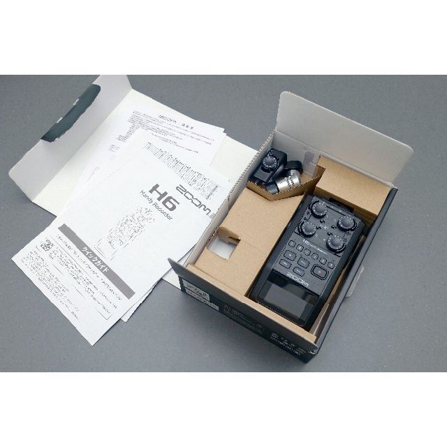 ZOOM Handy Recorder H6/BLK [Black] スマホ/家電/カメラのカメラ(その他)の商品写真