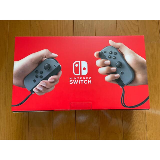 新品未開封 任天堂スイッチ本体 ブラック Nintendo Switch　保証付のサムネイル