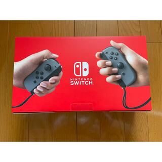 ニンテンドースイッチ(Nintendo Switch)の新品未開封 任天堂スイッチ本体 ブラック Nintendo Switch　保証付(家庭用ゲーム機本体)