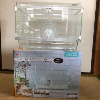 ハムスター用　ゲージ　送料込み　Glass Harmony 360Plus(かご/ケージ)