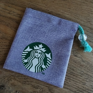 スターバックスコーヒー(Starbucks Coffee)の【新品未使用】スターバックス 巾着 ミニカップギフト カラフルサマー(ポーチ)
