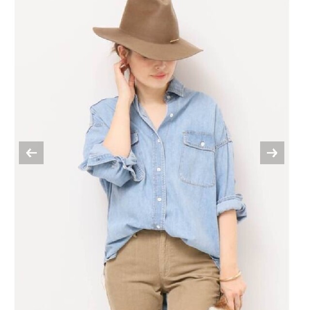 美品☆ ドゥーズィエムクラス デニムシャツ 美品☆ ドゥーズィエムクラス デニムシャツ
