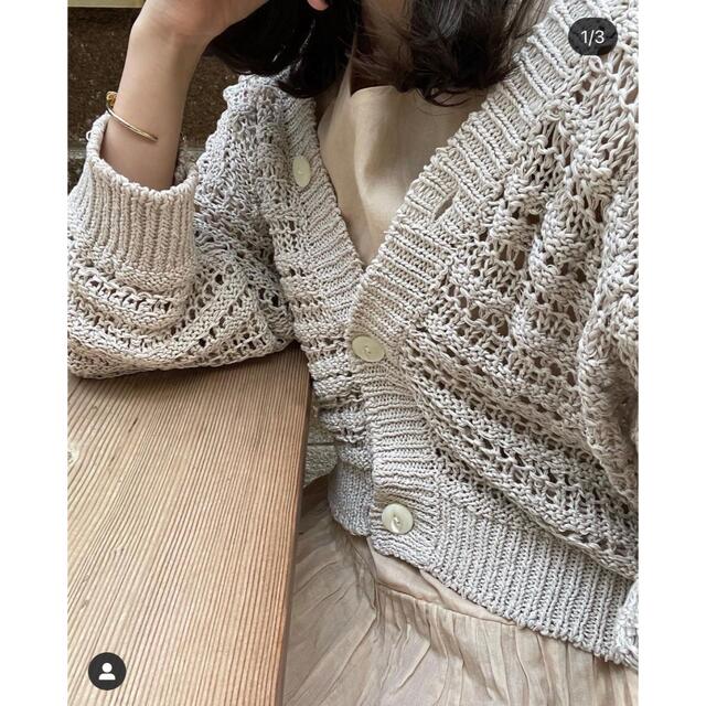 CASA FLINE（カーサフライン）の「コットンテープニット