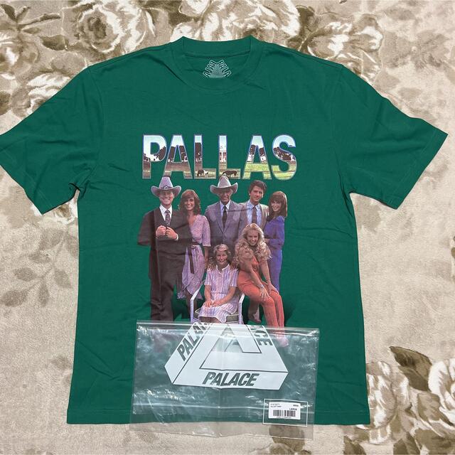 新品未使用　19ss PALACE PALLAS tee tシャツ L 緑