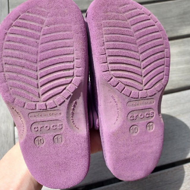 crocs(クロックス)のクロックス　KIDS　10-11 キッズ/ベビー/マタニティのキッズ靴/シューズ(15cm~)(サンダル)の商品写真