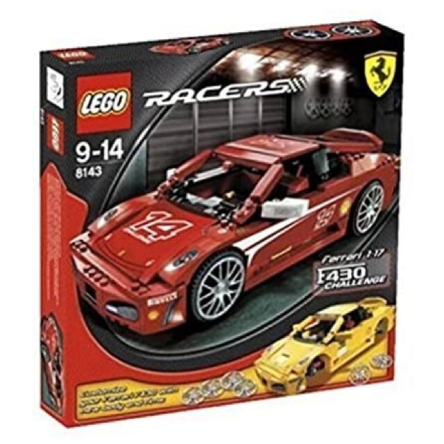 レゴ レーサーズ フェラーリ F430 チャレンジ 8143 絶版品