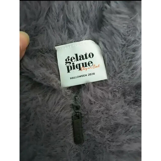 gelato pique(ジェラートピケ)のジェラートピケ　ネコ　パーカー　靴下 キッズ/ベビー/マタニティのキッズ服女の子用(90cm~)(ジャケット/上着)の商品写真