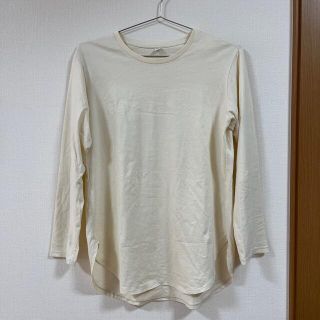 ユニクロ(UNIQLO)のユニクロ　スムースコットンシャツテールT(Tシャツ(長袖/七分))