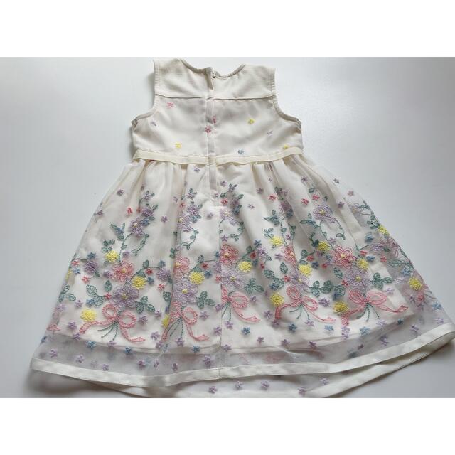 motherways(マザウェイズ)のマザウェイズ ワンピースドレス 90 キッズ/ベビー/マタニティのキッズ服女の子用(90cm~)(ドレス/フォーマル)の商品写真