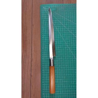 o3336 切れる刺身包丁 銘？ 刃240mm＋2特典(調理道具/製菓道具)