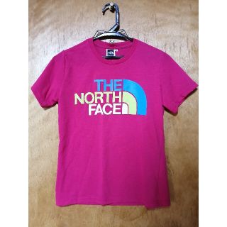 ザノースフェイス(THE NORTH FACE)のノースフェイス Tシャツ レディース Ｍサイズ NTW32913 ピンク(Tシャツ(半袖/袖なし))