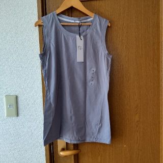 ユニクロ(UNIQLO)のユニクロ　ノースリーブＴシャツ(Tシャツ(半袖/袖なし))