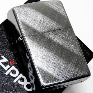 ジッポー(ZIPPO)の『送料無料』新品◇ZIPPO◇両面◇ダイアゴナルライン◇SV◇ジッポ(タバコグッズ)