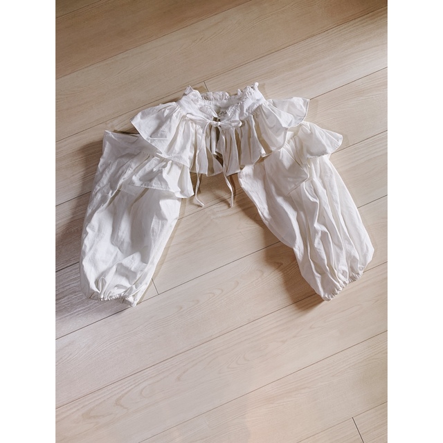 【papier】holder blouse whiteつけ襟