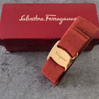 サルヴァトーレフェラガモ(Salvatore Ferragamo)のサルヴァトーレ フェラガモ バレッタ 髪留め(バレッタ/ヘアクリップ)