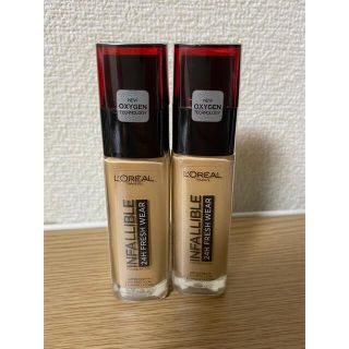 ロレアルパリ(L'Oreal Paris)のロレアルパリ　インファリブル フレッシュウェア ファンデーション250(ファンデーション)