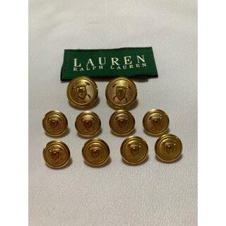 ラルフローレン(Ralph Lauren)のボタン　USA  WATER BURY社製　美品(その他)