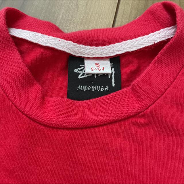 スチューシー　半袖Tシャツ　5-6歳 キッズ/ベビー/マタニティのキッズ服男の子用(90cm~)(Tシャツ/カットソー)の商品写真