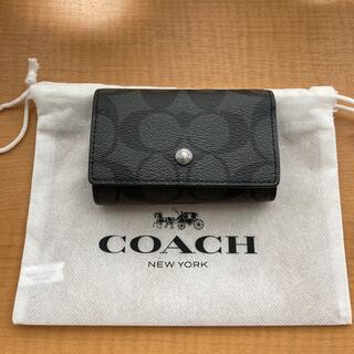 コーチ(COACH)の【正規品】コーチ　キーケース　ブラック(キーケース)