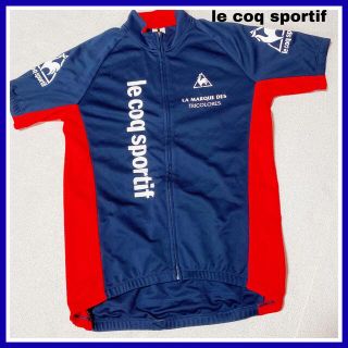 ルコックスポルティフ(le coq sportif)のルコックスポルティフ　Lサイズ　半袖サイクルジャージ　ロードバイク(ウエア)