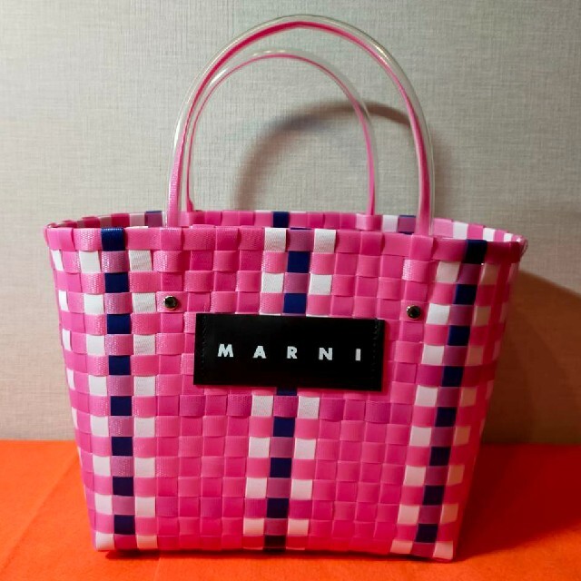 Marni(マルニ)の【新品】 マルニ MARNI トートバッグ カゴバッグ フラワーカフェ レディースのバッグ(かごバッグ/ストローバッグ)の商品写真