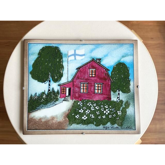 The Finnish Countryside ヘルヤ 陶板画 アラビア