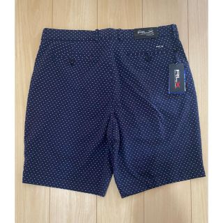 ポロラルフローレン(POLO RALPH LAUREN)のRLX ラルフローレン ゴルフ メンズハーフパンツW34ドット柄ネイビー(クラブ)