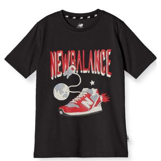 ニューバランス(New Balance)のニューバランス　半袖Tシャツ　黒　150(Tシャツ/カットソー)