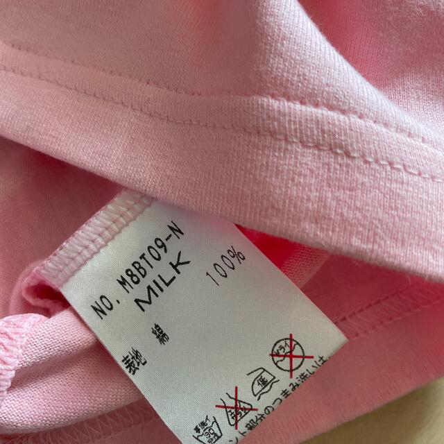 MILK ハート箔プリント 限定Tシャツ ピンク 中川翔子 しょこたん