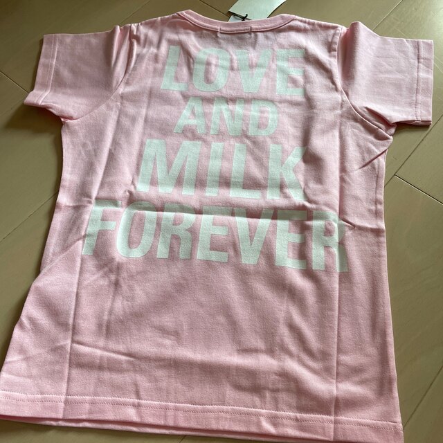 MILK ハート箔プリント 限定Tシャツ ピンク 中川翔子 しょこたん