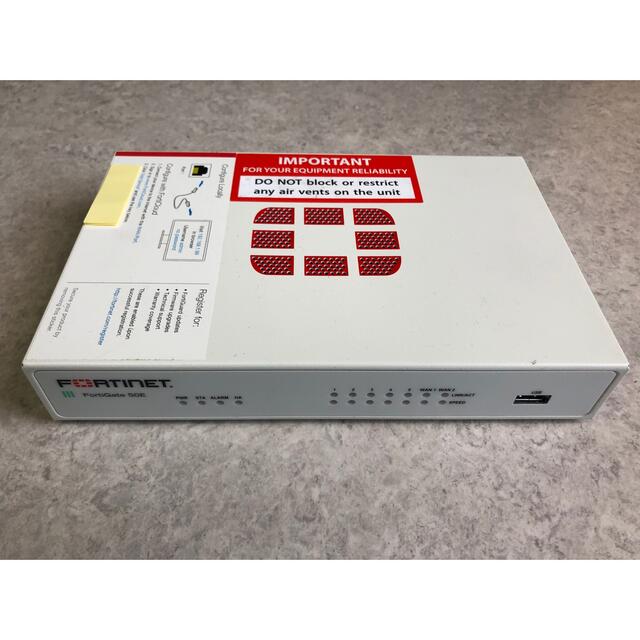 Fortinet FortiGate 50E  【動作確認済】