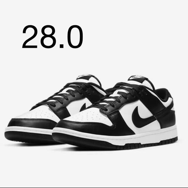 Nike Dunk Low Retro "White/Black"  28cm