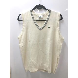 ラコステ(LACOSTE)の美品　LACOSTE ニットベスト　r112(ベスト)