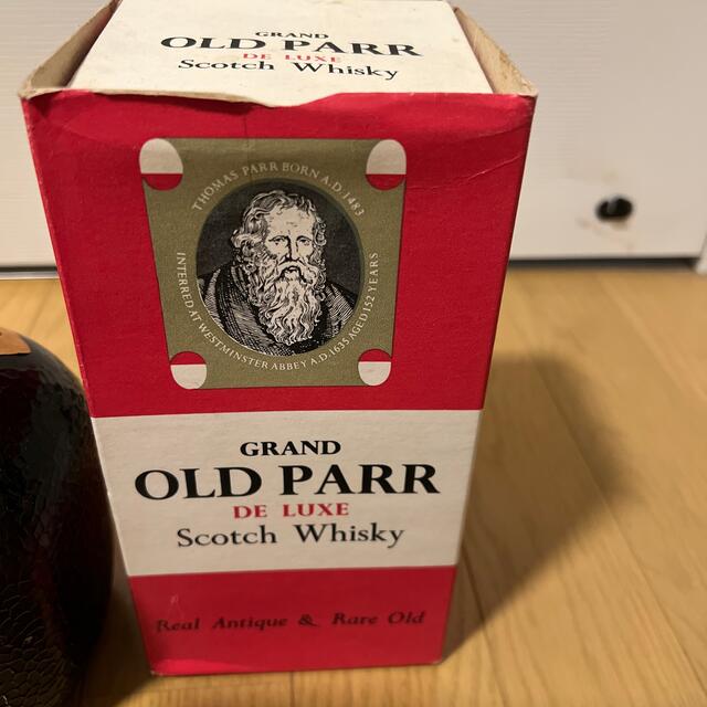 スコッチ　ウイスキー　old parr 食品/飲料/酒の酒(ウイスキー)の商品写真