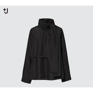 ユニクロ(UNIQLO)のUNIQLO ＋j  ボウタイブラウス(シャツ/ブラウス(長袖/七分))