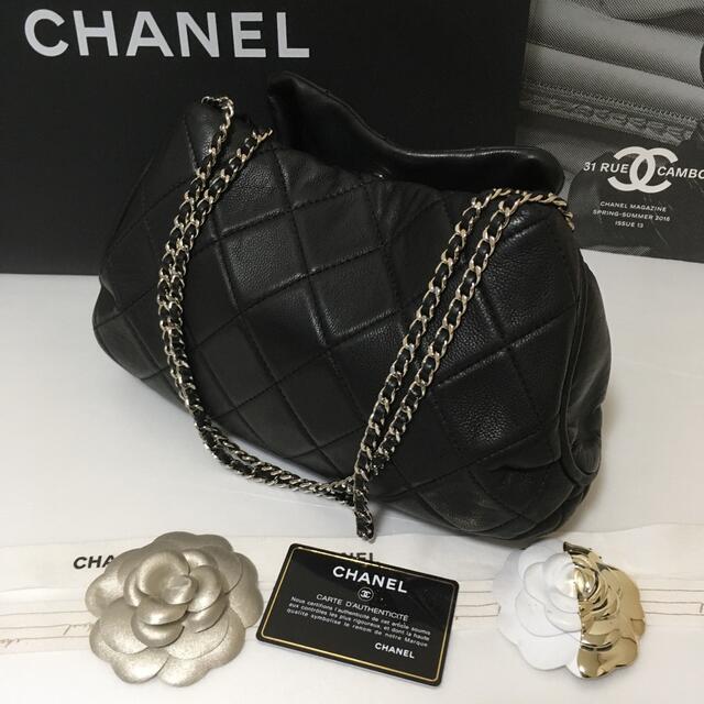 バッグとし CHANEL マトラッセ チェーンショルダーバッグ 正規品の通販