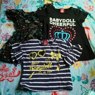 ベビードール(BABYDOLL)のBABYDOLL ワンピース Tシャツ 90  ３枚(ワンピース)