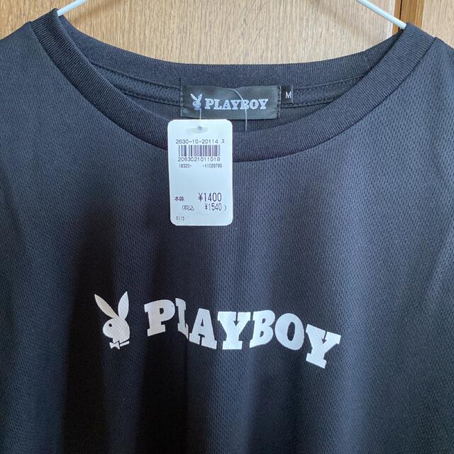 PLAYBOY(プレイボーイ)のメンズMサイズ　新品未使用　半袖Ｔシャツ メンズのトップス(Tシャツ/カットソー(半袖/袖なし))の商品写真