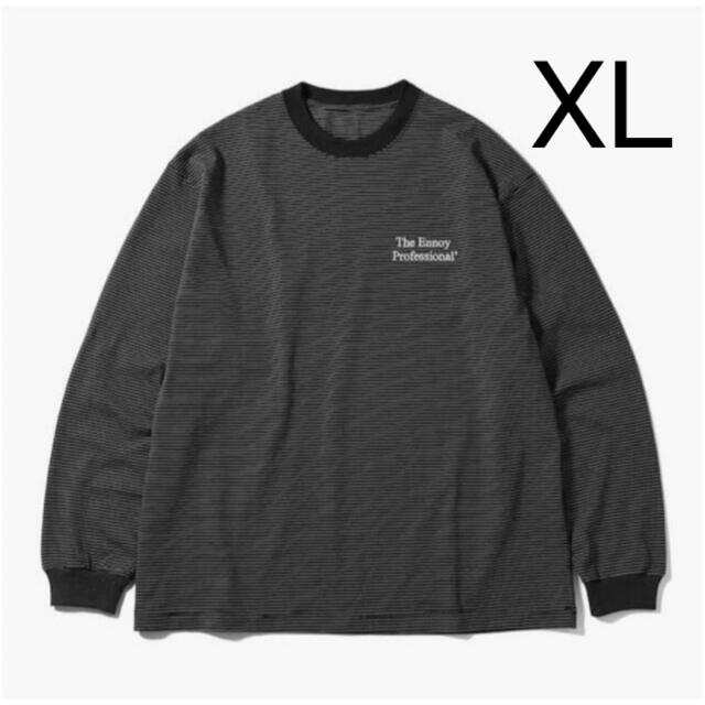 The Ennoy Professional BORDER TEE 黒 XL