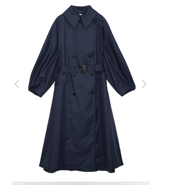 TURKEY ORGANIC FLARE TRENCH COATショートサイズ 新発売 vivacf.net