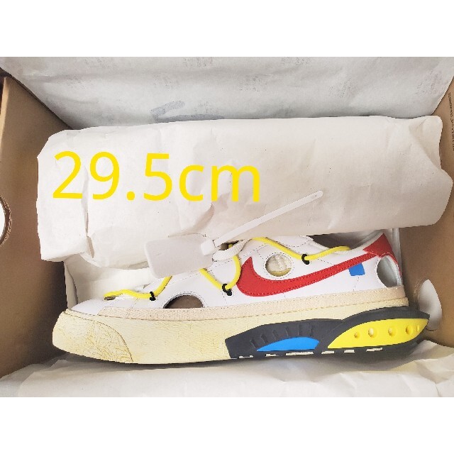 29.5cm 新品・店舗購入 Off-White × Nike Blazer-